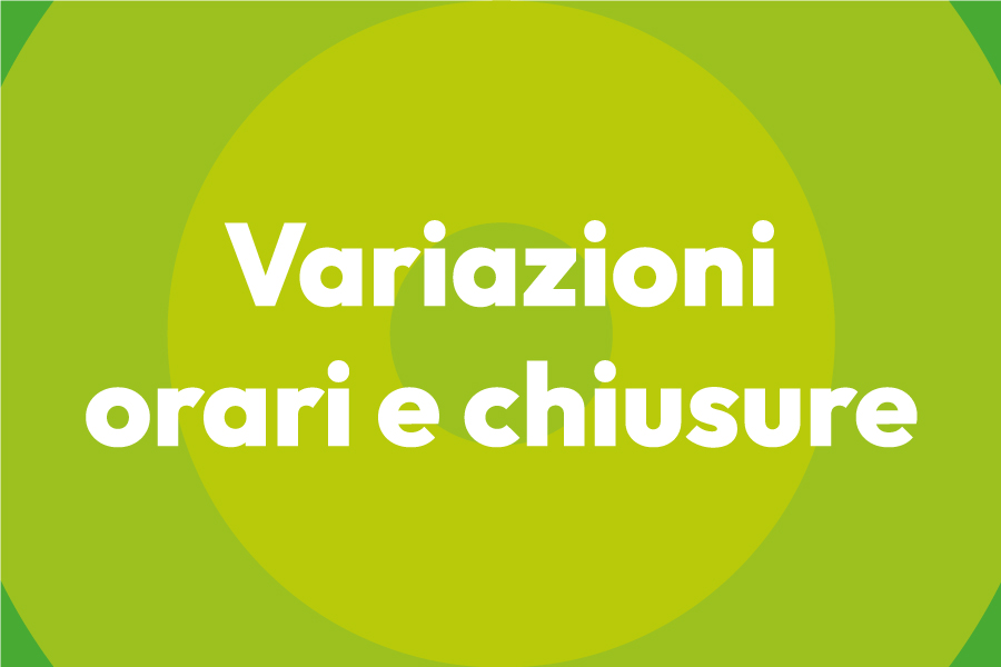 Variazione orari e chiusure PuntoEco e Sportelli Tari nella settimana di Ferragosto